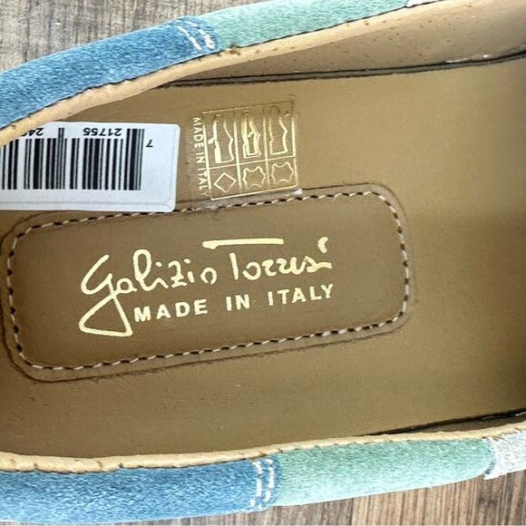 Galizio Torresi Slipper Men’s suede Green Casual shoes Size US 9|42 EU - Picture 10 of 10